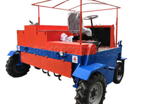 Self-Propelled Compost Turner For Pig Manure Composting