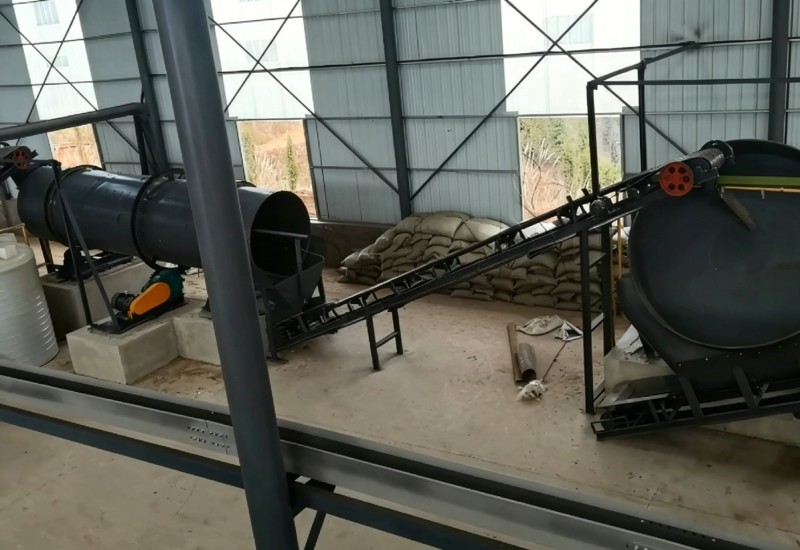 blend fertilizer granulation line